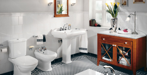Раковина Villeroy&Boch Hommage 7101 75R1 White Alpin, 75 x 58 см