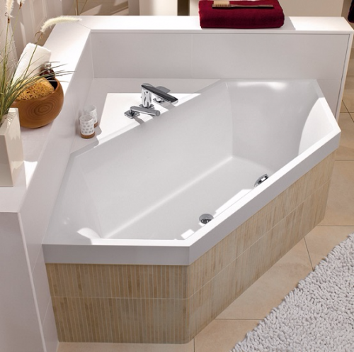 Акриловая ванна Villeroy&Boch Loop&Friends 190 x 90 UBA199LFS6V-01, внутри прямоугольник