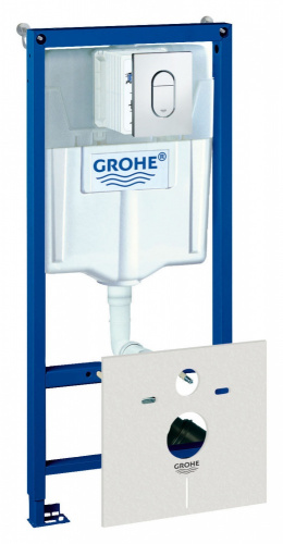 Инсталляция для подвесного унитаза Grohe Rapid SL 38929000 (4 в 1 в сборе)