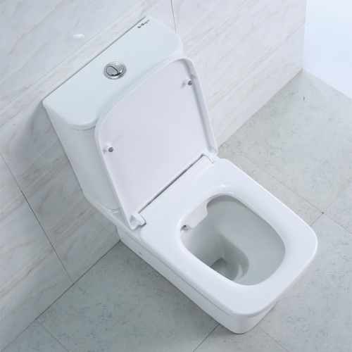 Чаша унитаза безободкового, P-trap BelBagno, серия MONICA