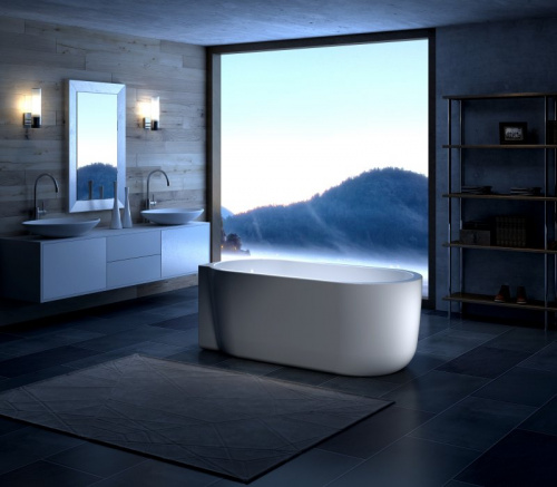 Ванна акриловая BelBagno, цвет: Bianco