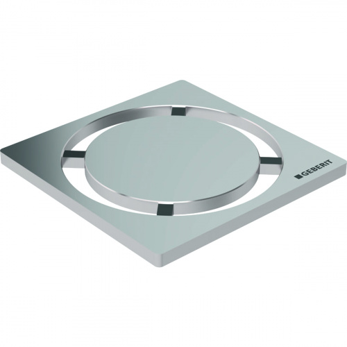 Дизайнерская решетка Geberit Circle, 8 х 8 см