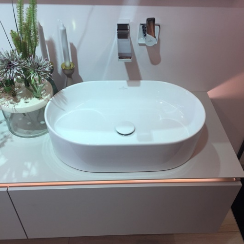 Раковина Villeroy&Boch Collaro 4A195601 56 x 36 см овальная, без перелива