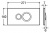 596316 Панель смыва Visign for Style 10 бел.пластик Viega