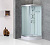 Душевая кабина BELBAGNO UNO-CAB-R-2-TOP матовая условный размер, мм:900x900x2350 габариты с диапазоном регулировок, мм:(887-900)x(887-900) 