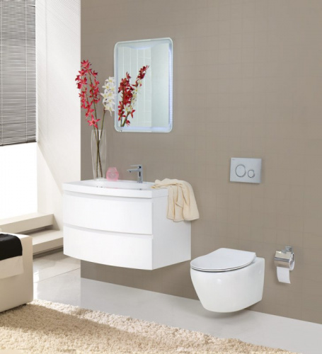 Унитаз подвесной BelBagno Prospero BB507B, безободковый