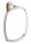 Полотенцедержатель Grohe Grandera 40630IG0, хром/золото