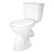 Унитаз компакт Santek Бриз 1.WH30.2.138 крышка стандарт