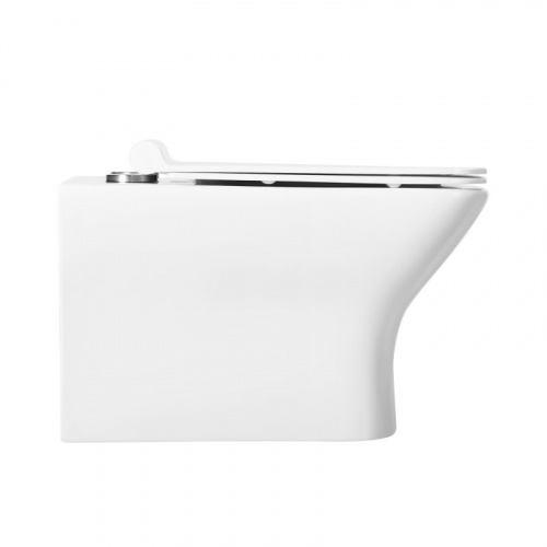 Унитаз подвесной BelBagno Romano BB248CHR-SM, безободковый