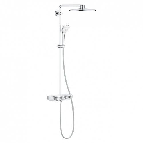 Душевая система с термостатом Grohe Euphoria SmartControl 310 DUO 26507000, цвет верхнего душа хром