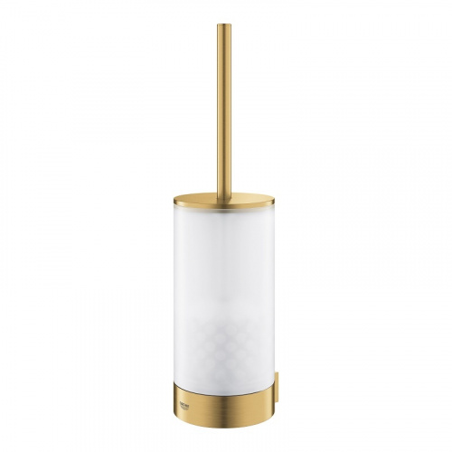 Ершик для туалета с держателем Grohe Selection 41076GN0, золото матовое