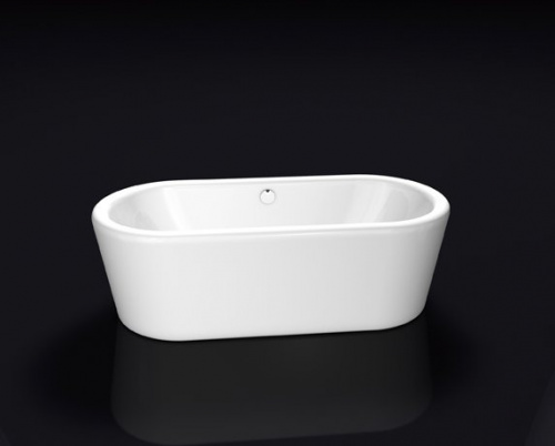 Ванна акриловая отдельностоящая BelBagno, цвет: Bianco