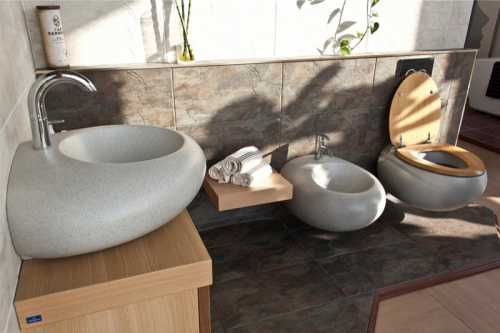 Раковина Villeroy&Boch Pure Stone 5370 41, 45*38 см