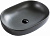 Раковина накладная керамическая, серая матовая, BelBagno BB1084, BB1084-H311