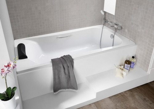 Акриловая ванна Roca BeCool 170x80 с ручками ZRU9302852
