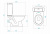 Унитаз Santek Сенатор WH110067 крышка стандарт Унитаз Santek Сенатор WH110067 крышка стандарт