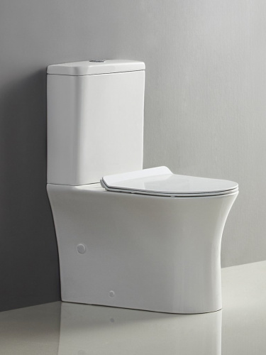 Чаша унитаза, полное примыкание к стене, P-trap BelBagno, серия ANCONA