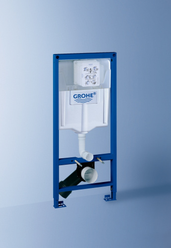 Инсталляция Grohe Rapid SL 38813001 для подвесного унитаза в комплекте с крепежом и кнопкой