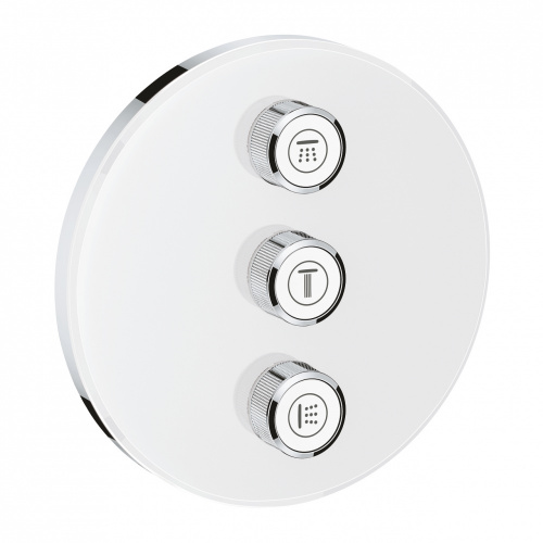 Переключатель потоков Grohe Grohtherm SmartControl 29152LS0 на три потребителя, moon white