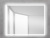 BELBAGNO SPC-GRT-1200-800-LED Зеркало с встроенным светильником и кнопочным выключателем, 12W, 220-240V, 1200x30x800 BELBAGNO SPC-GRT-1200-800-LED Зеркало с встроенным светильником и кнопочным выключателем, 12W, 220-240V, 1200x30x800
