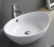 Раковина керамическая накладная, овальная BelBagno
