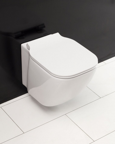 Унитаз подвесной BelBagno Aldina BB114CH, безободковый