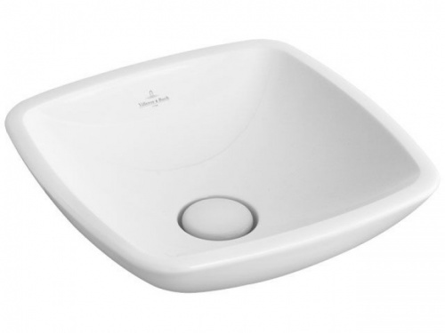 Раковина Villeroy&Boch Loop&Friends 5149 1001 альпийский белый, с переливом