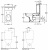 Унитаз Villeroy&Boch My Nature Plus 5611 10R1 с бачком 5710 11R1
