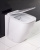 Унитаз приставной BelBagno Aldina BB114CB, безободковый