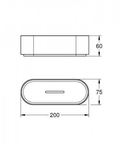 Душевая полочка Grohe Selection 41037000