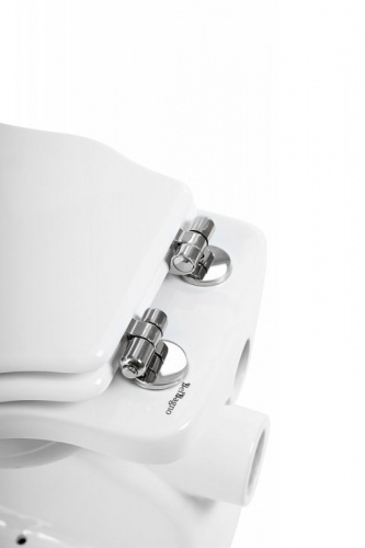 Унитаз приставной с горизонтальным выпуском BelBagno Boheme BB115CB