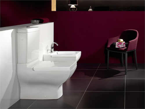 Биде Villeroy&Boch La Belle 5447 00R1 напольное