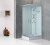 Душевая кабина BELBAGNO UNO-CAB-A-2-TOP матовая условный размер, мм:900x900x2350 габариты с диапазоном регулировок, мм:(887-900)x(887-900) 