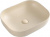 Раковина накладная, бежевая матовая, BelBagno BB1302, BB1302-H316