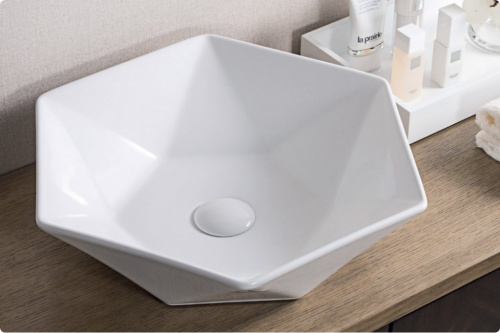 Раковина BelBagno BB1344A накладная 41x41x13 см