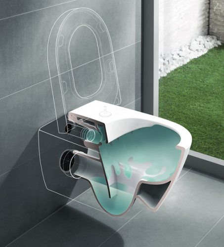 Унитаз подвесной Villeroy&Boch Subway 2.0 5614 R001 безободковый, альпийский белый
