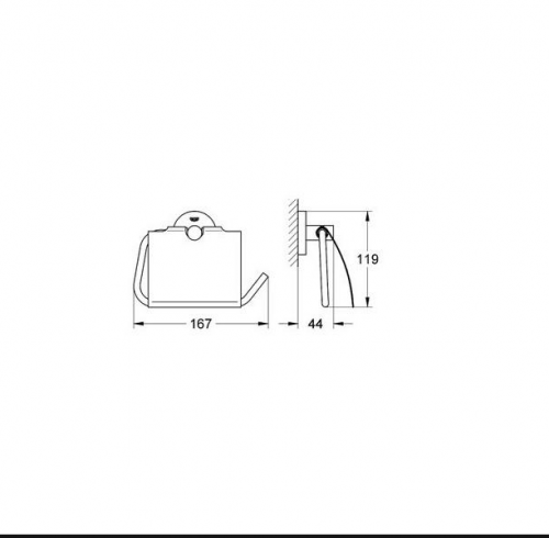 Бумагодержатель Grohe Essentials 40367001