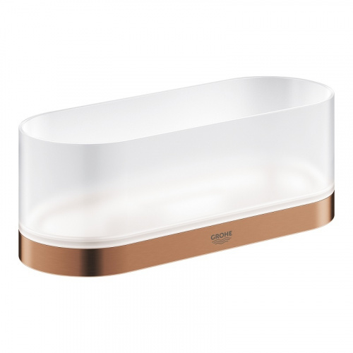 Держатель для полотенца, мыльницы или душевой полочки Grohe Selection 41035DL0, розовая бронза матовая