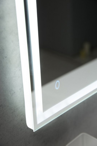 BELBAGNO SPC-GRT-1000-800-LED Зеркало с встроенным светильником и кнопочным выключателем, 12W, 220-240V, 1000x30x800 