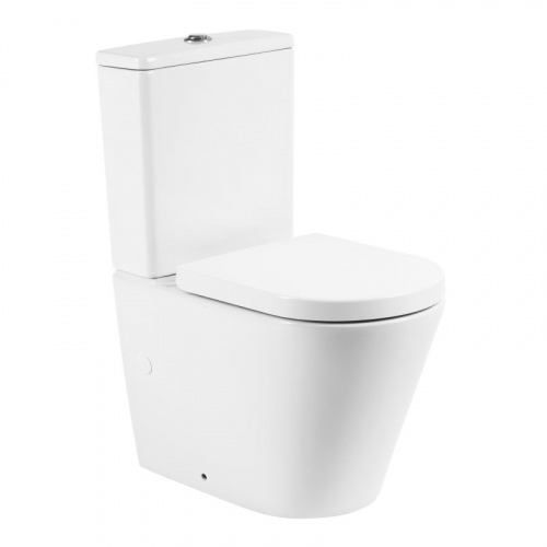 Чаша унитаза безободкового с горизонтальным выпуском P-Trape BelBagno, серия FLAY-R Новинка 2020