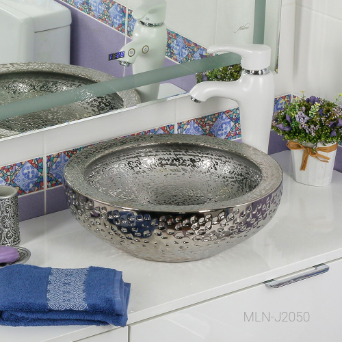Раковина MELANA MLN- J2050 (серебро)