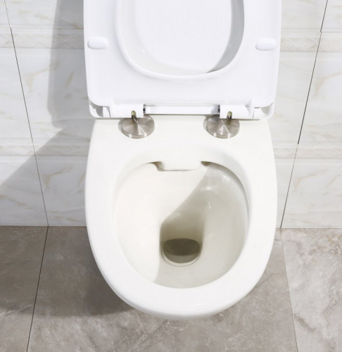 Унитаз подвесной BelBagno Alpha BB300CHR, безободковый
