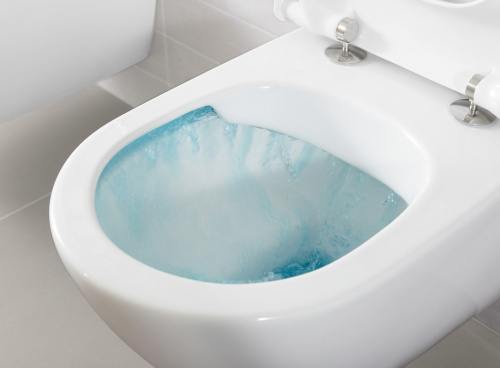 Унитаз подвесной Villeroy&Boch Subway 2.0 5614 R0R1 безободковый, альпийский белый CeramicPlus