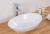 Раковина керамическая накладная, овальная BelBagno