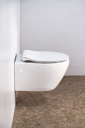 Унитаз подвесной BelBagno Prospero BB507B, безободковый