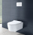 Унитаз безободковый Villeroy&Boch Avento 5656 RSR1 с крышкой-сиденьем Slimseat 9M87 S1, альпийский белый с покрытием CeramicPlus