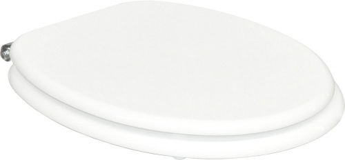 Сиденье МДФ, soft close, металлическое крепление, BB135SCM-CRM