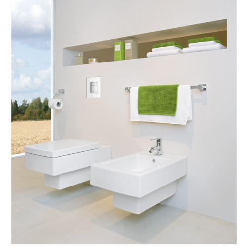 Кнопка для инсталляции Grohe Skate Cosmopolitan S 37 535 DC0, вертикальная, суперсталь